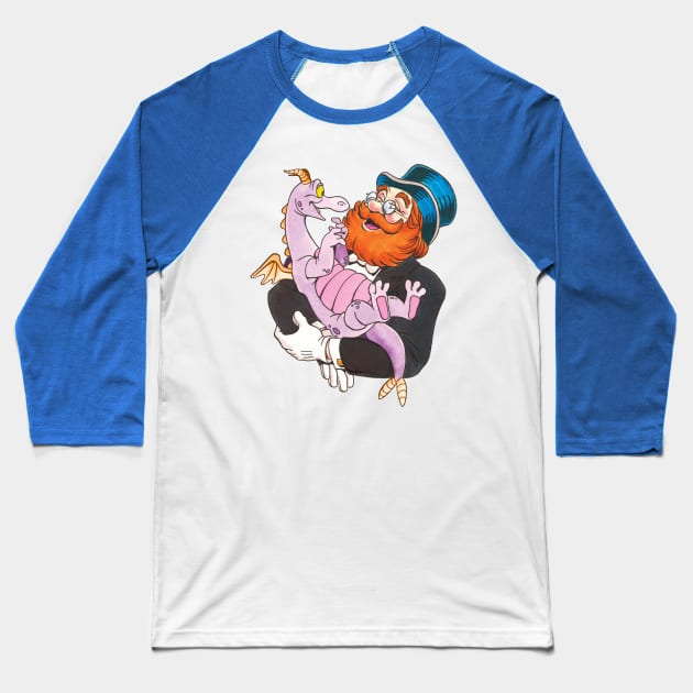 Dreamfinder and Figment Baseball T-Shirt by Mouse Magic with John and Joie